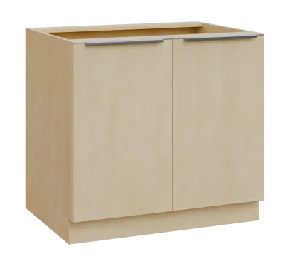 SIS - 9D spodní skříňka, 2-dveřová, 870x900x600, bříza světlá